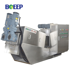 Industrial Volute Screw Press Sludge Dehydrator for Biochemical Pharmacy Wastewater